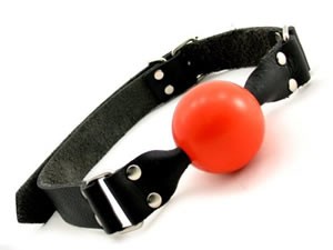 Red ball gag