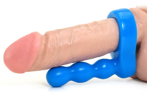 Ultimate penis penetrator ring double Double Penetrator