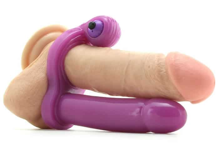 Double penetrator ultimate penis ring