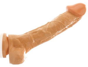 Adam's 10-inch dildo