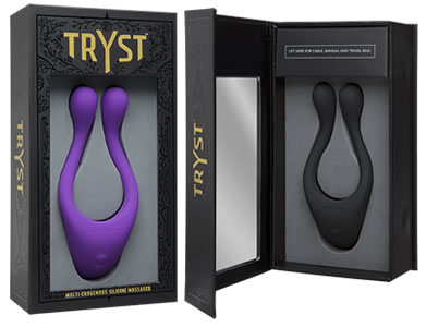 Tryst sex toy for couples