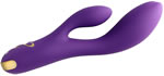 Purple waterproof vibrator by IMO