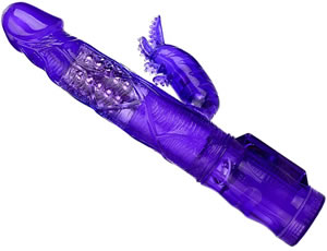 Waterproof jack rabbit vibrator