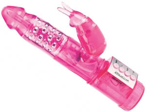 Waterproof jack rabbit vibrator