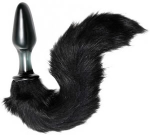 Fox tail anal plug